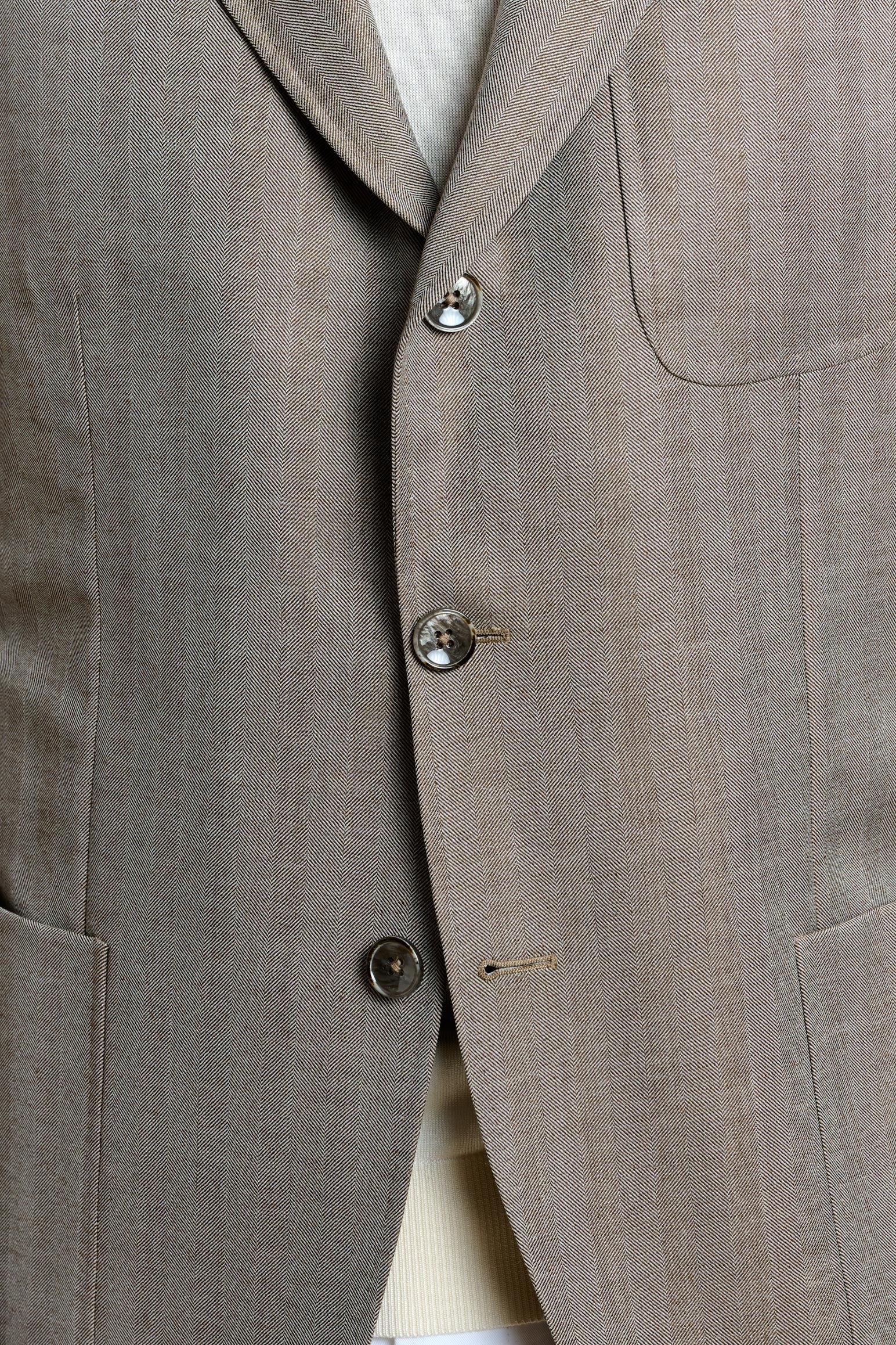 Herringbone Grey Soho Jacket Rhapsody - Image 3