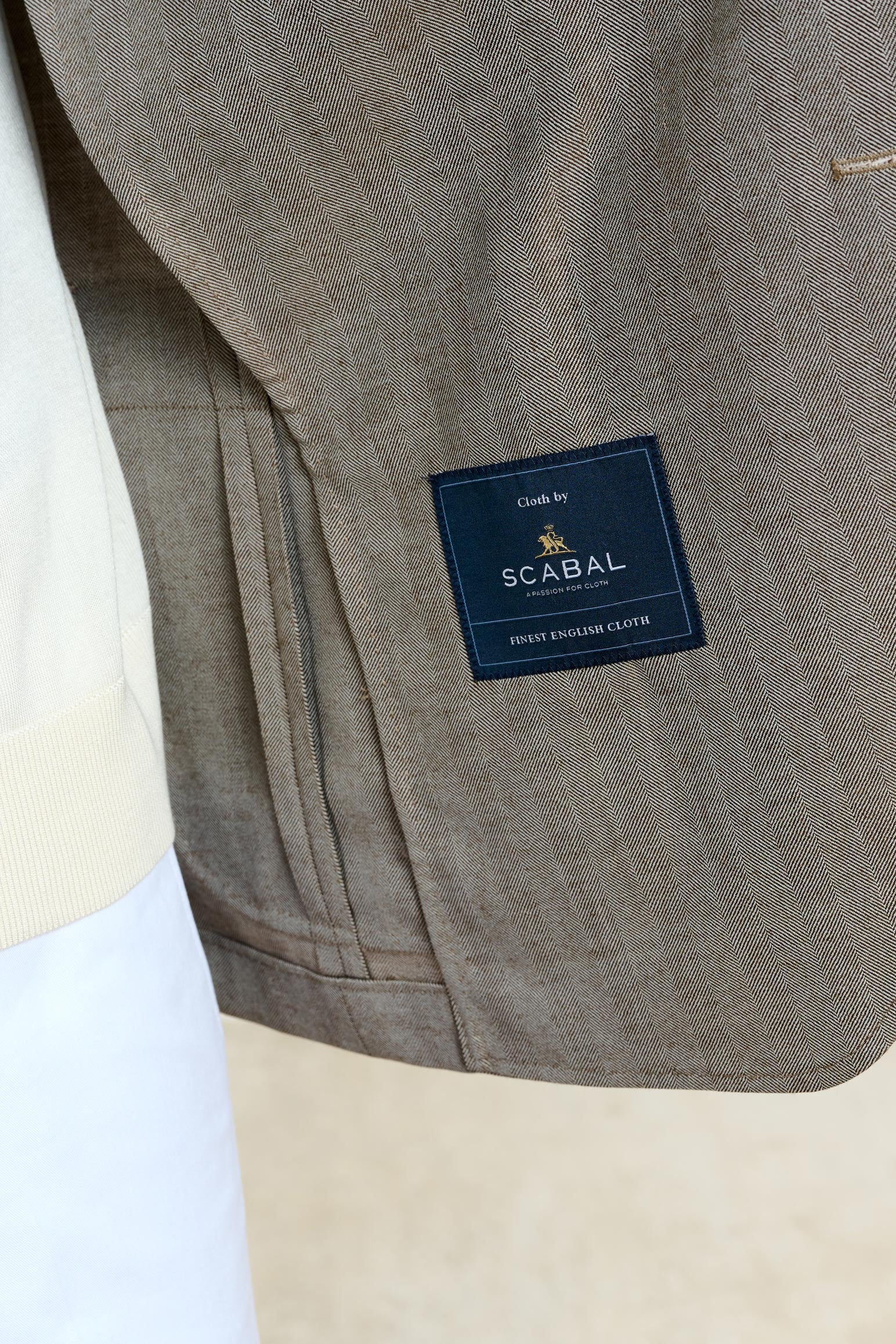 Herringbone Grey Soho Jacket Rhapsody - Image 4
