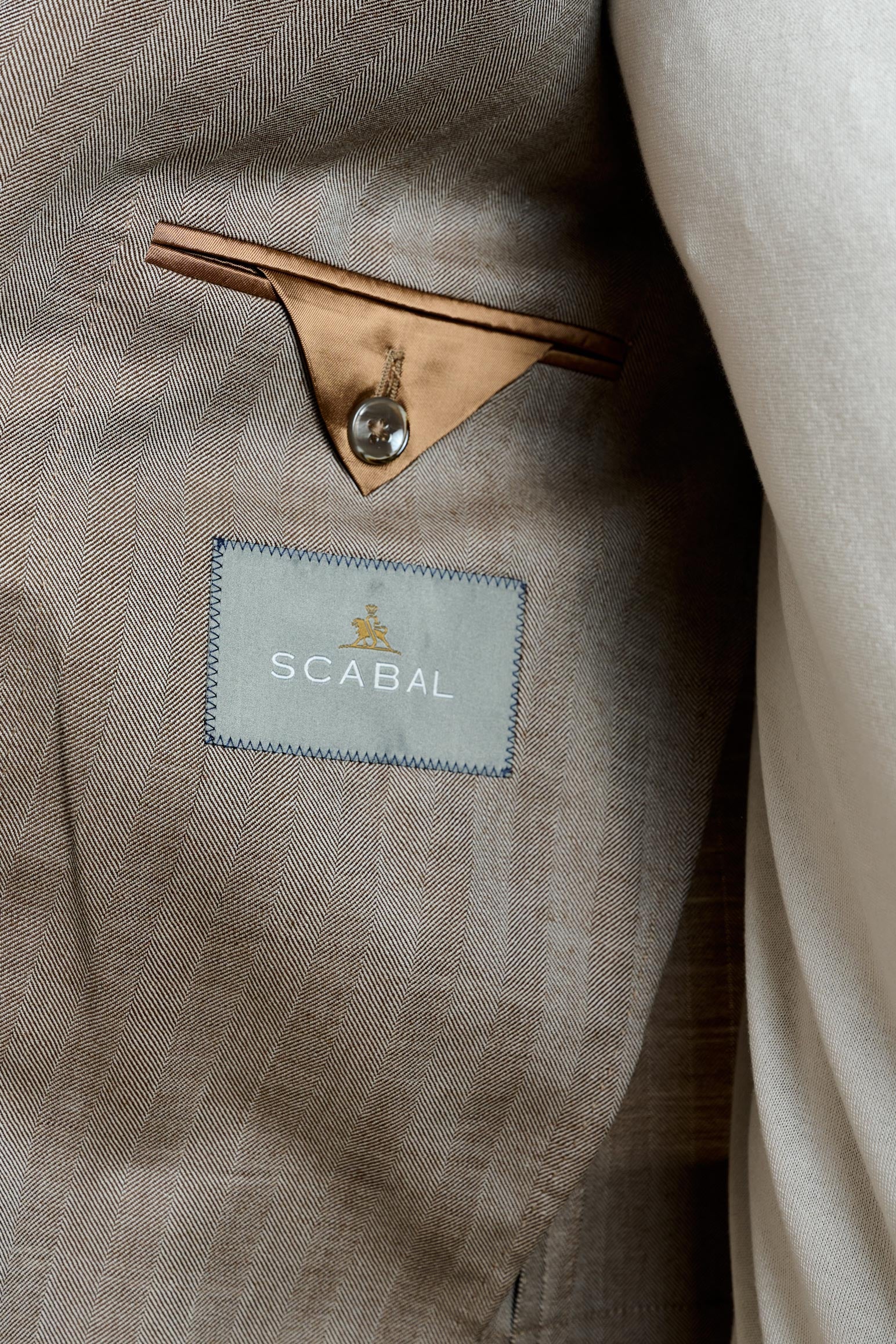 Herringbone Grey Soho Jacket Rhapsody - Image 5
