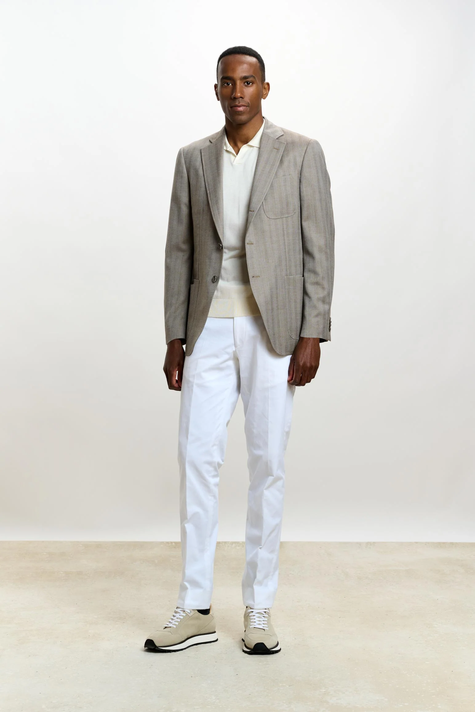 Herringbone Grey Soho Jacket Rhapsody - Image 8