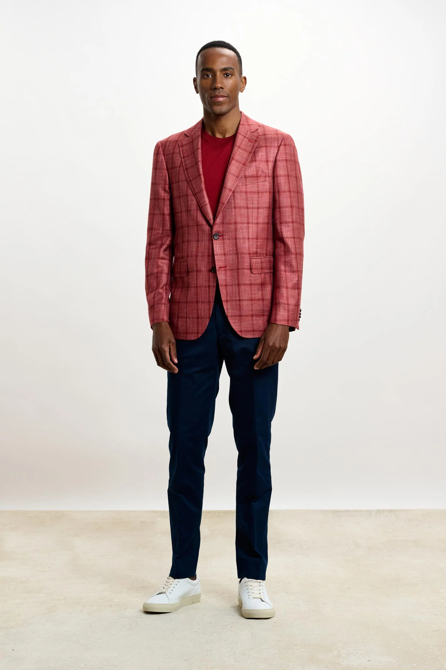 Red Check Soho Jacket Taormina - Image 10