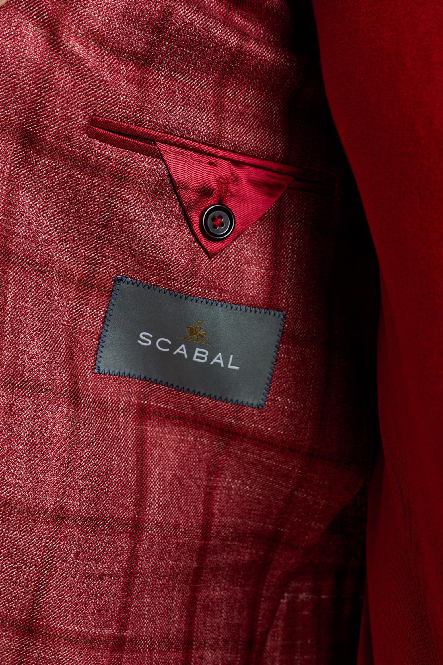 Red Check Soho Jacket Taormina - Image 5