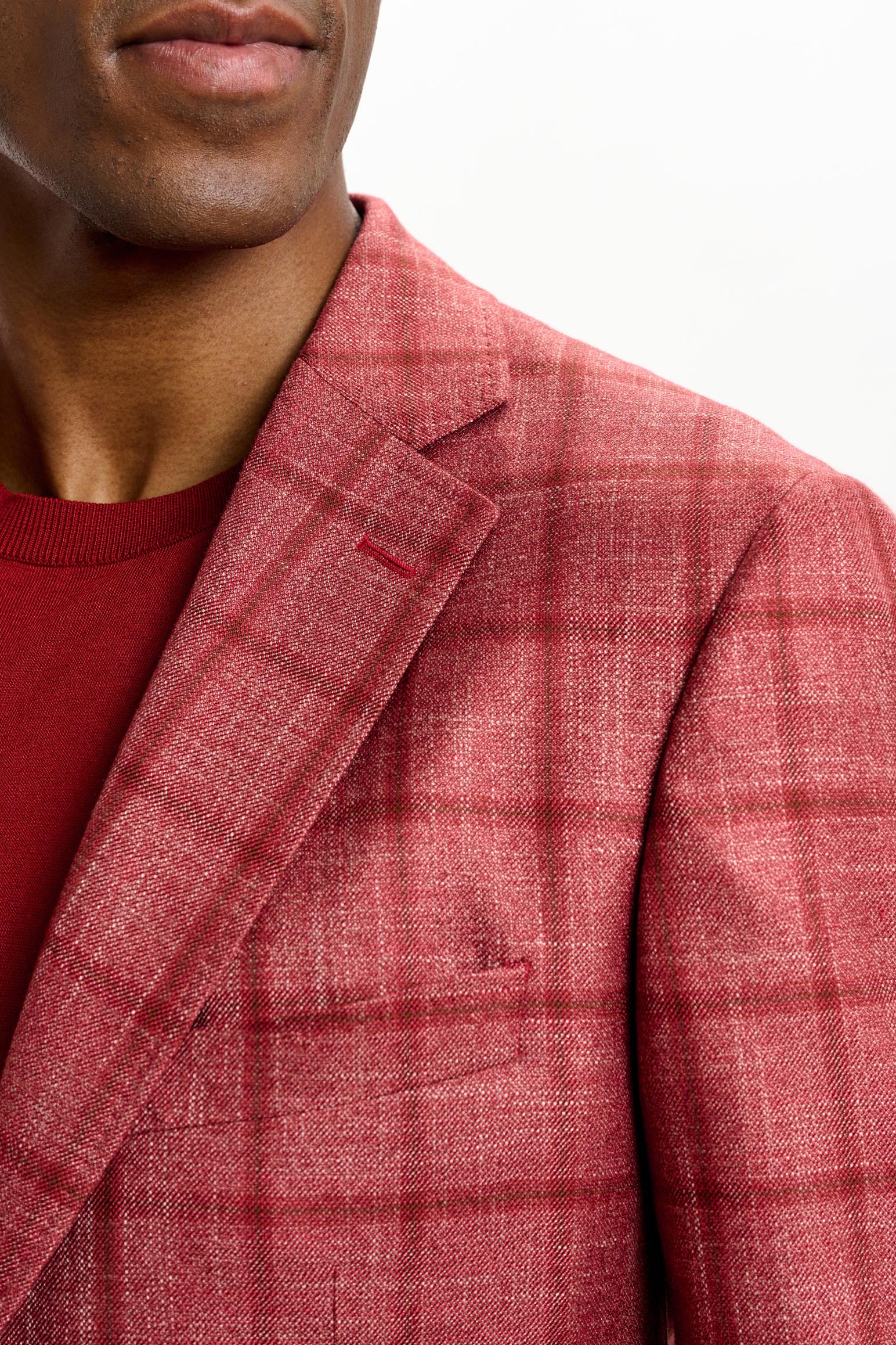 Red Check Soho Jacket Taormina - Image 6