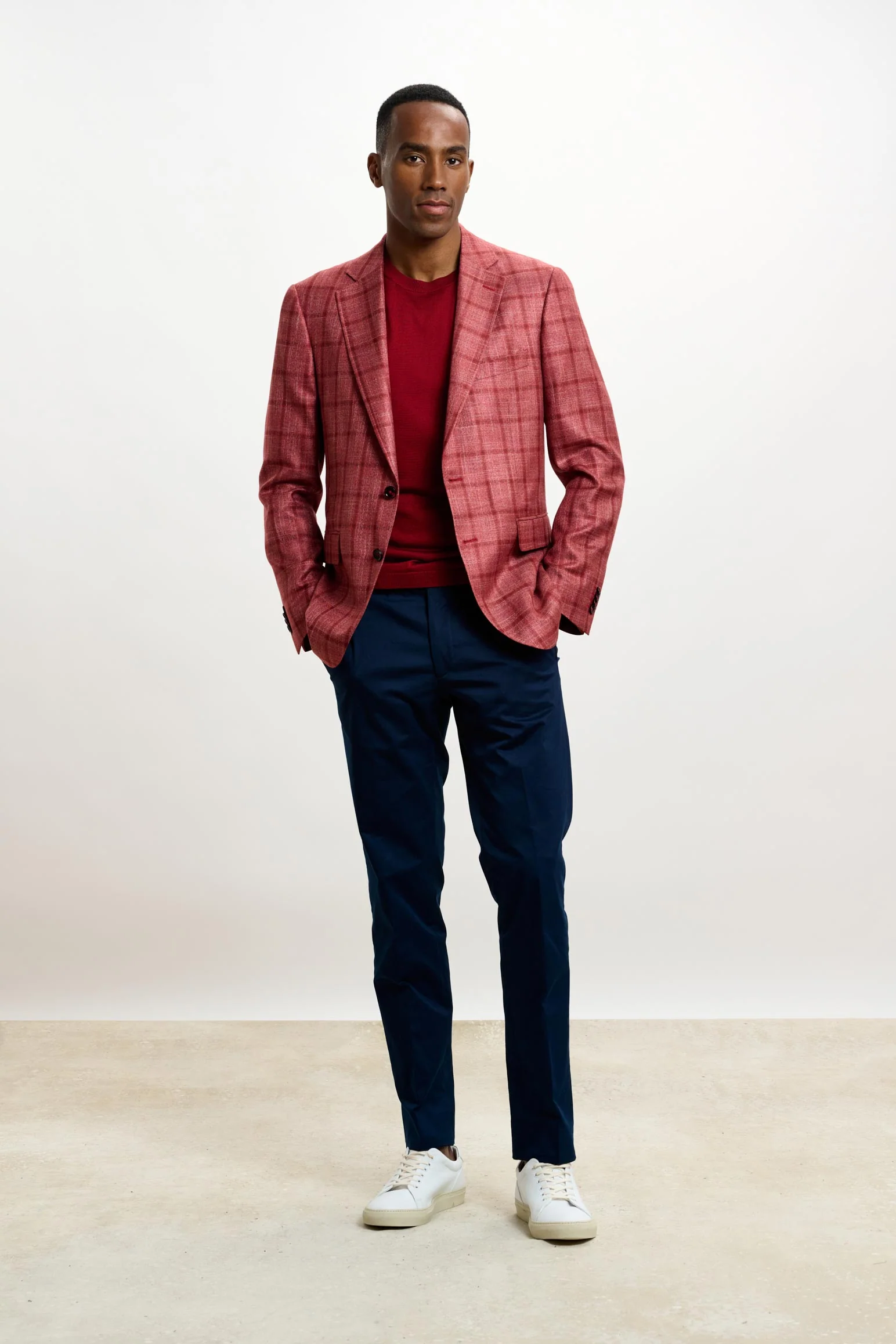 Red Check Soho Jacket Taormina - Image 7