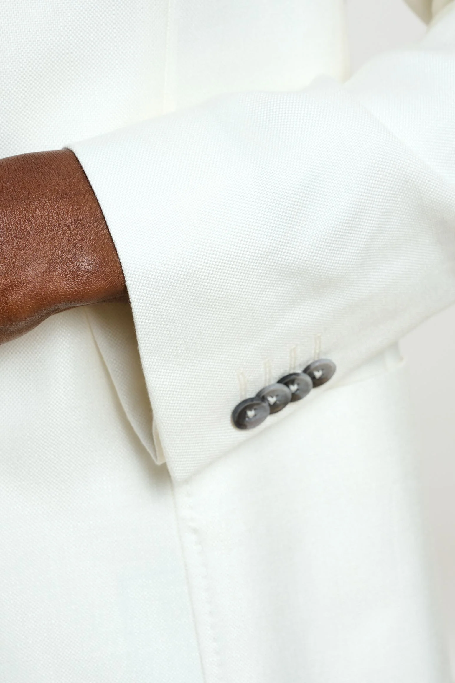 Plain Off-white Soho Jacket Taormina - Image 2