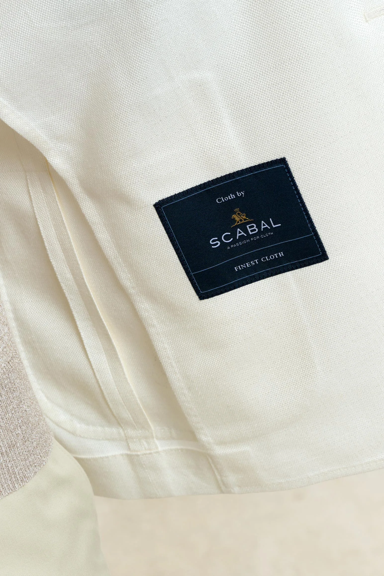 Plain Off-white Soho Jacket Taormina - Image 5