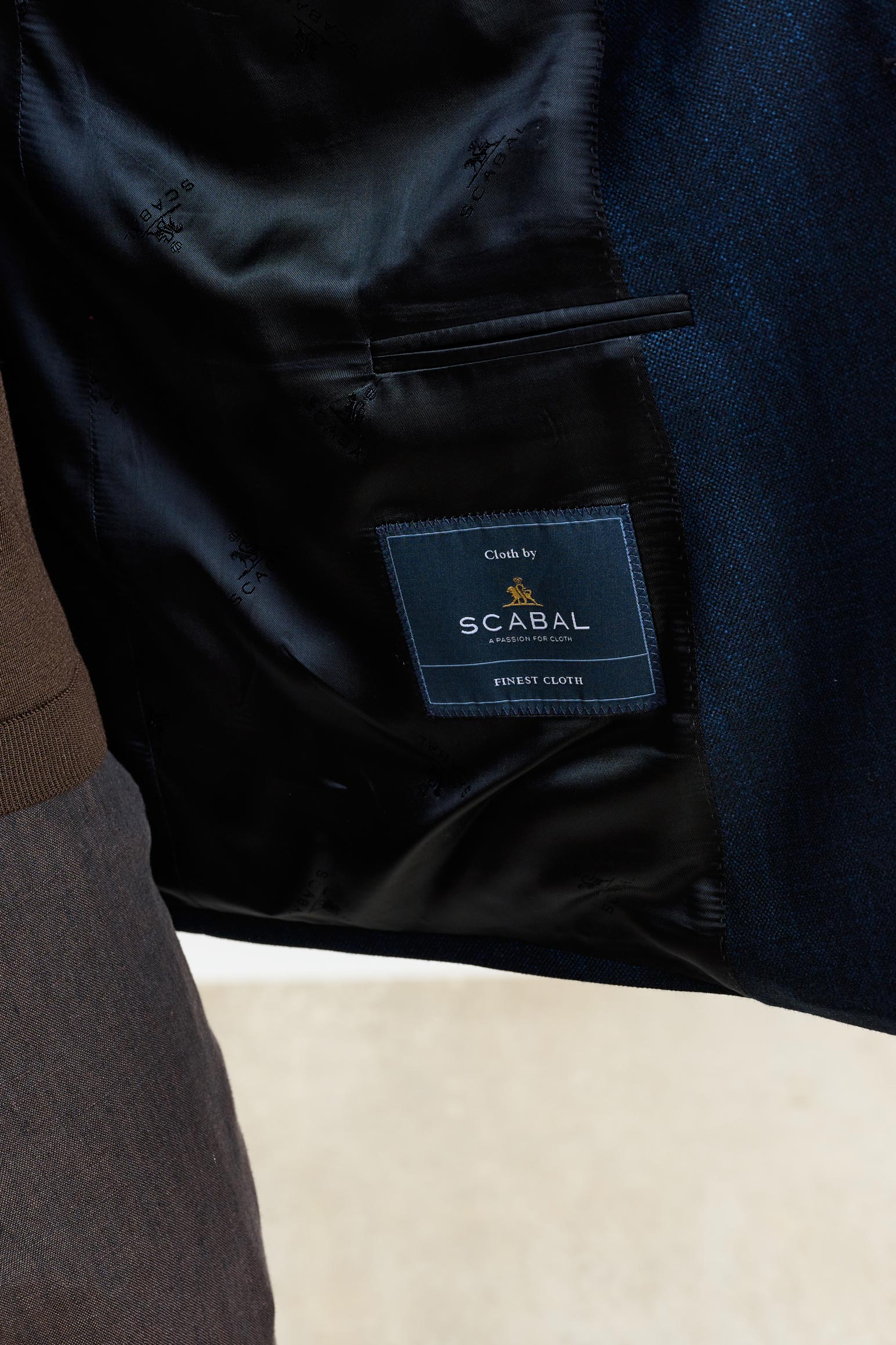 Plain Navy Soho Jacket Taormina - Image 4