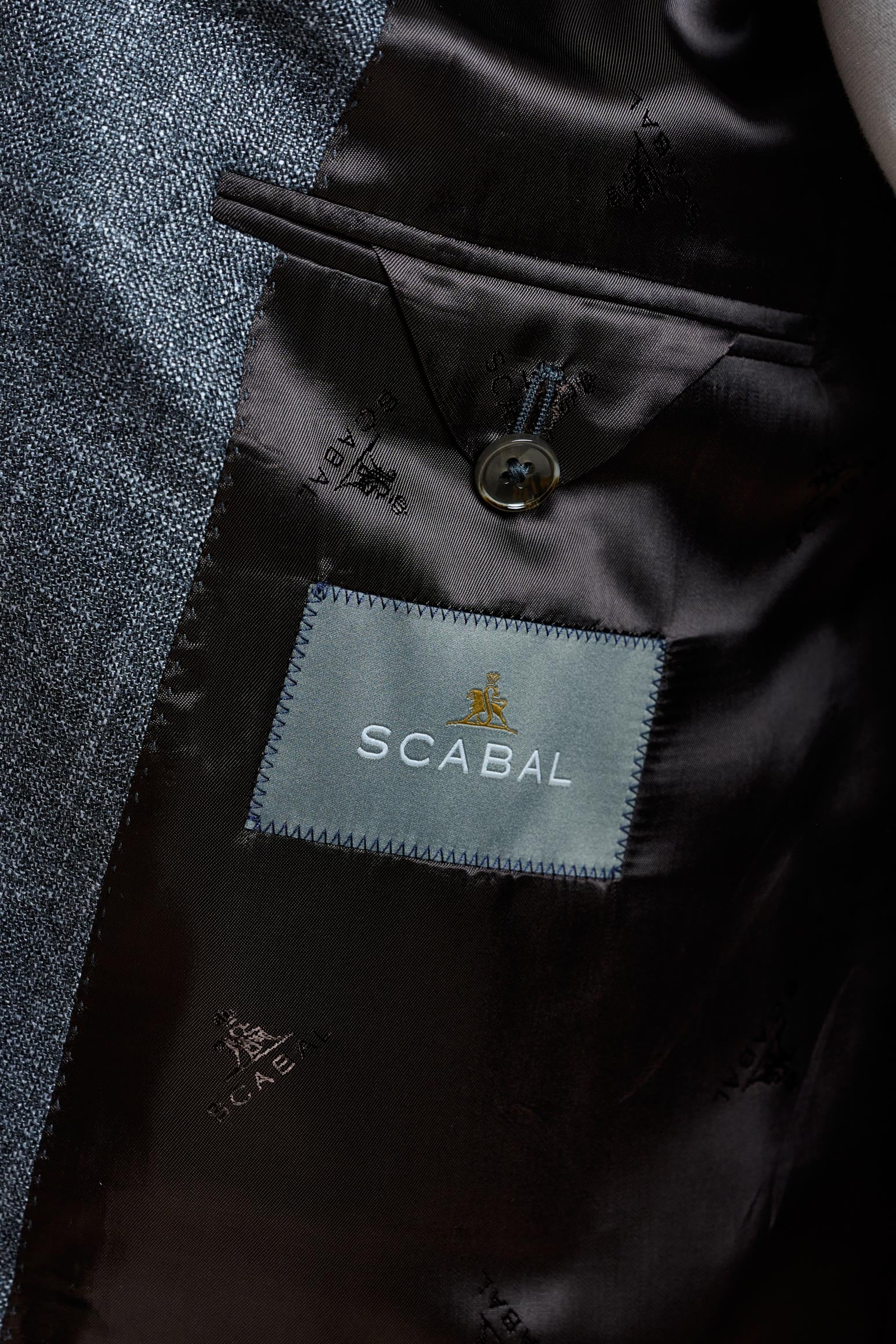 Plain Grey Soho Jacket Taormina - Image 5