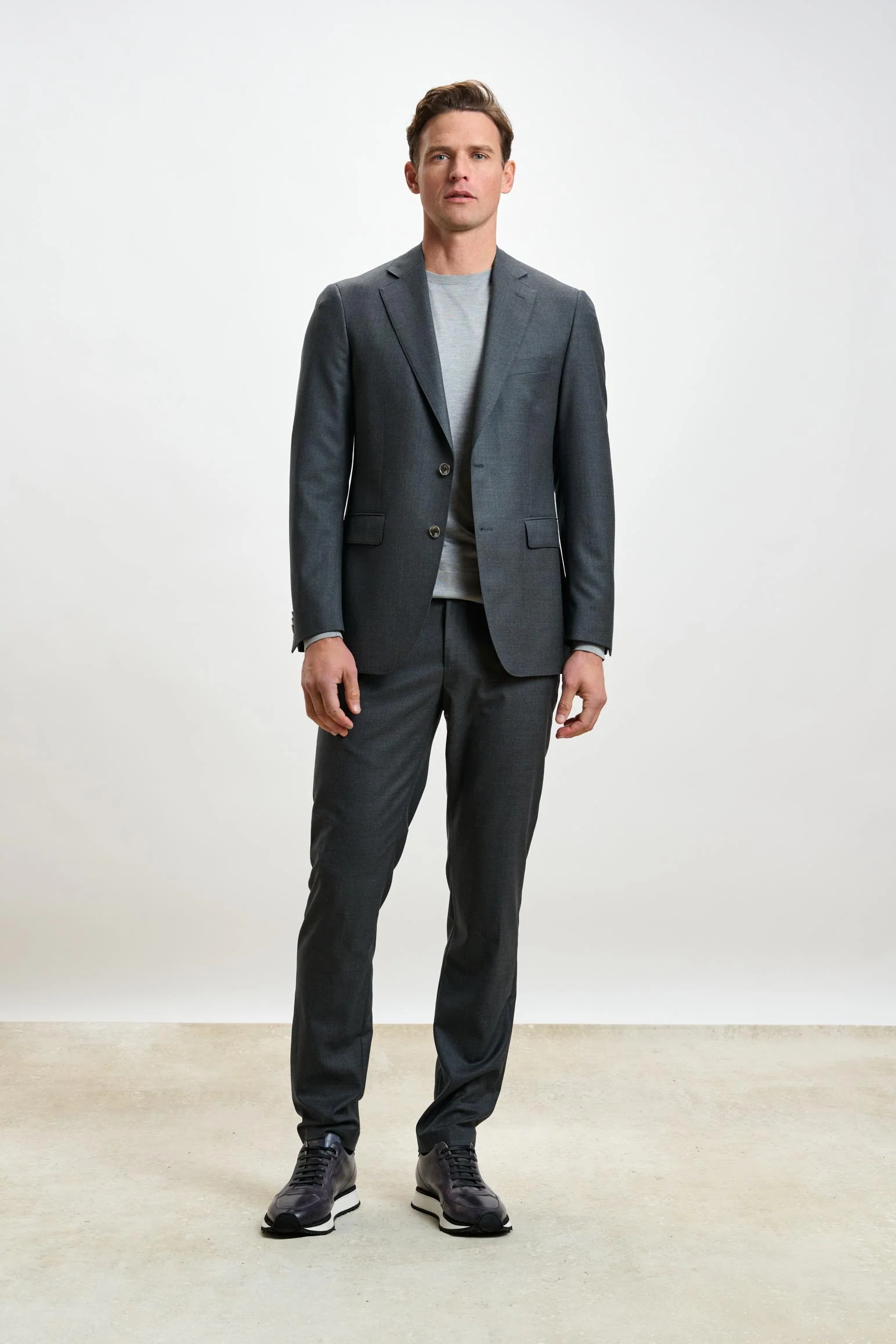 Grey Soho Suit Eton