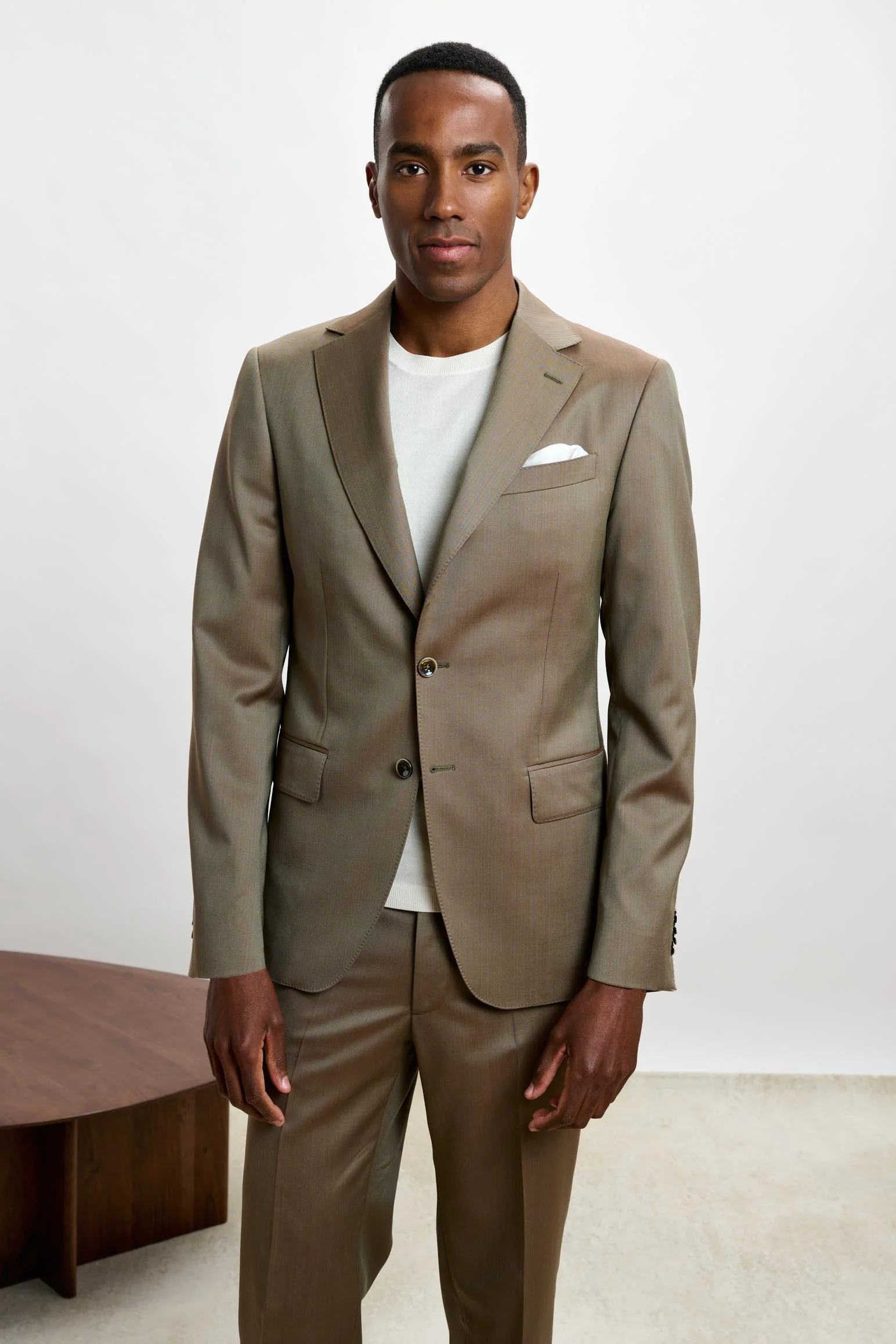 Solaro Brown Soho Suit Image - Image 6