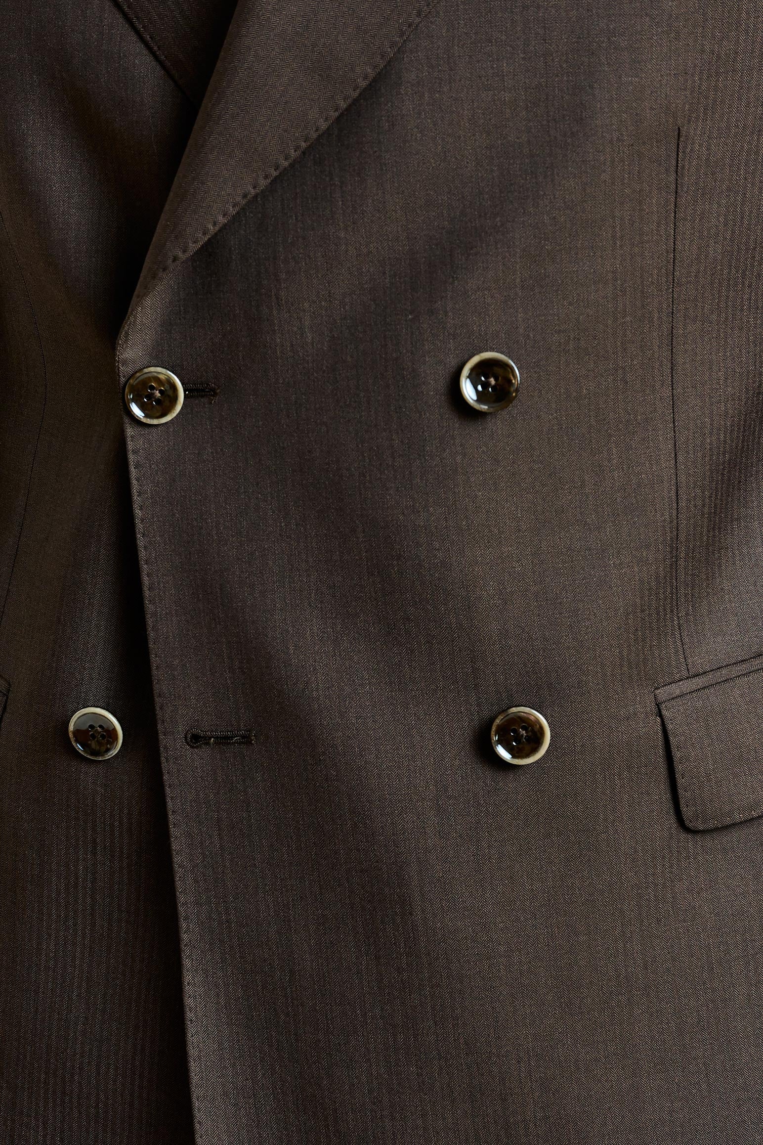 Solaro Dark Brown Soho Suit Image - Image 3