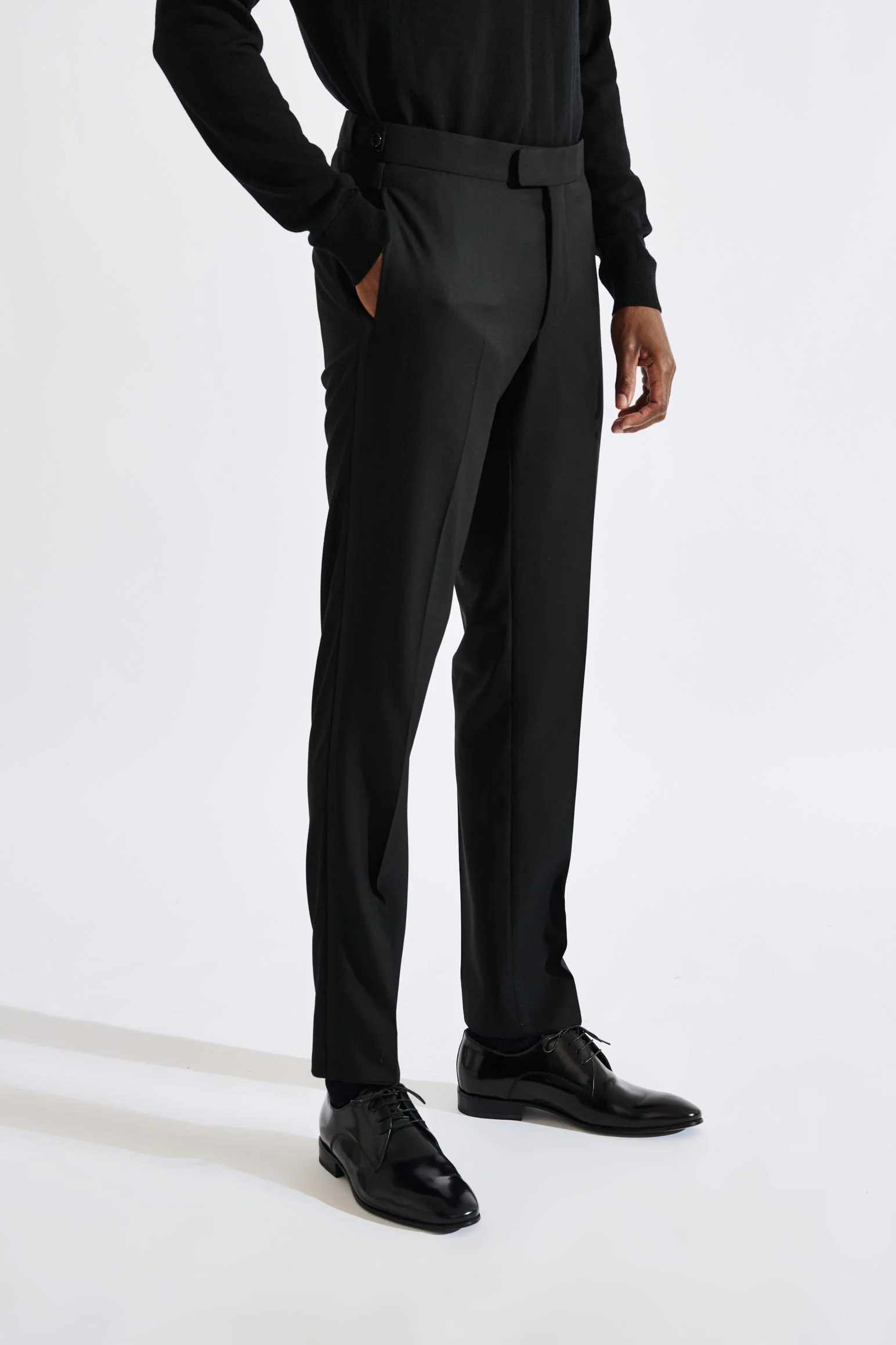 Black Soho Peak Collar Tuxedo New Deluxe - Image 10