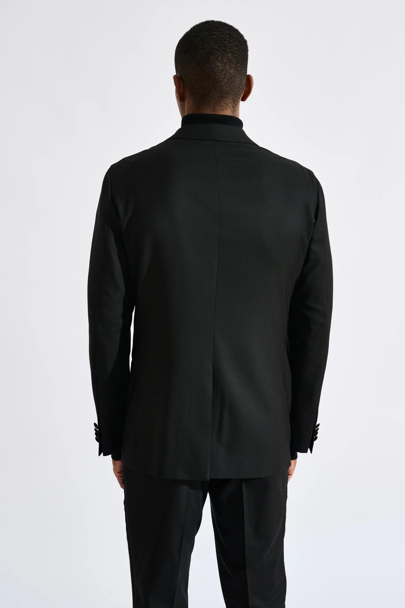 Black Soho Peak Collar Tuxedo New Deluxe - Image 7