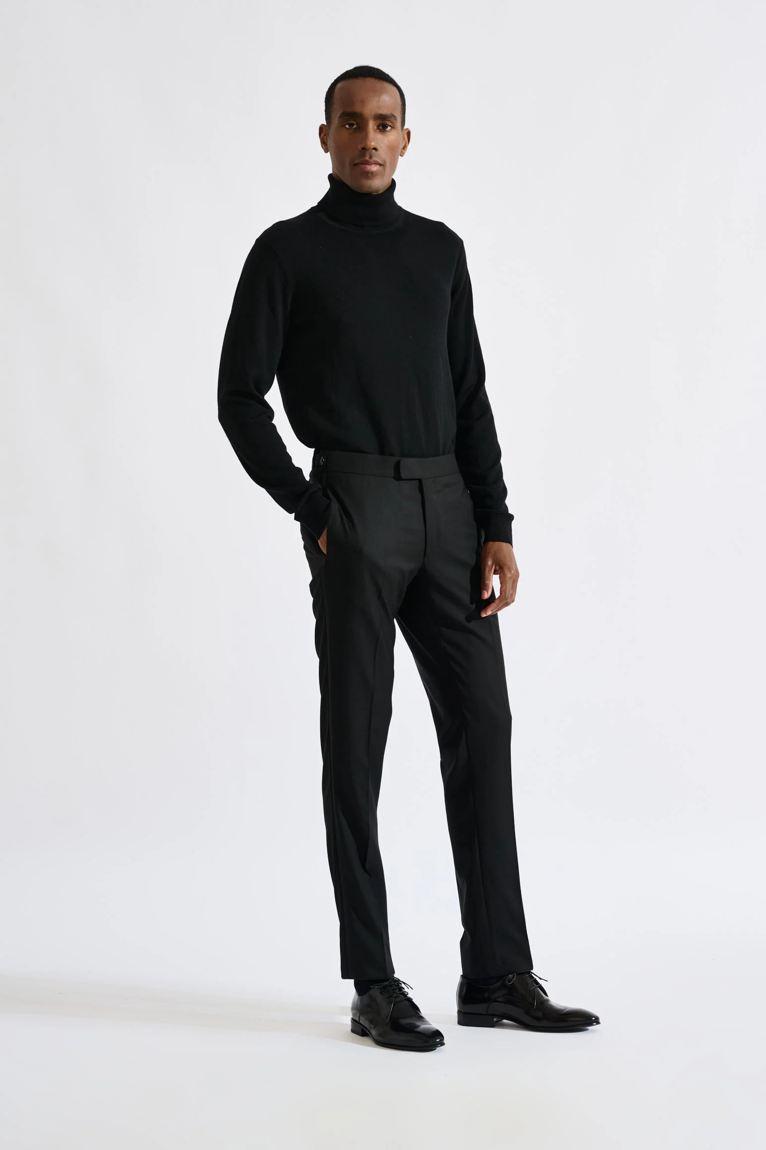 Black Soho Peak Collar Tuxedo New Deluxe - Image 8
