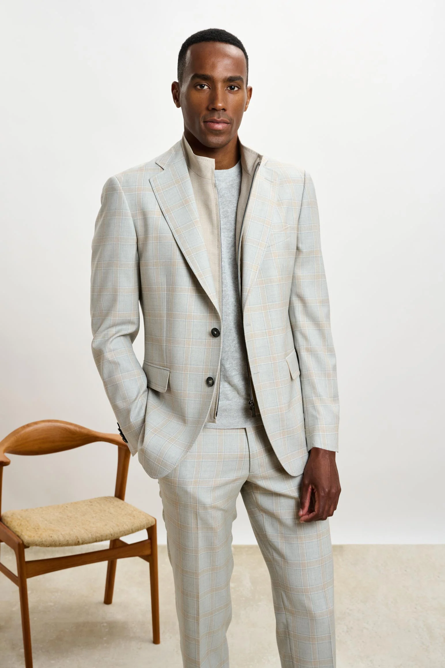 Light Grey Stanfield Jacket Crossover - Image 8