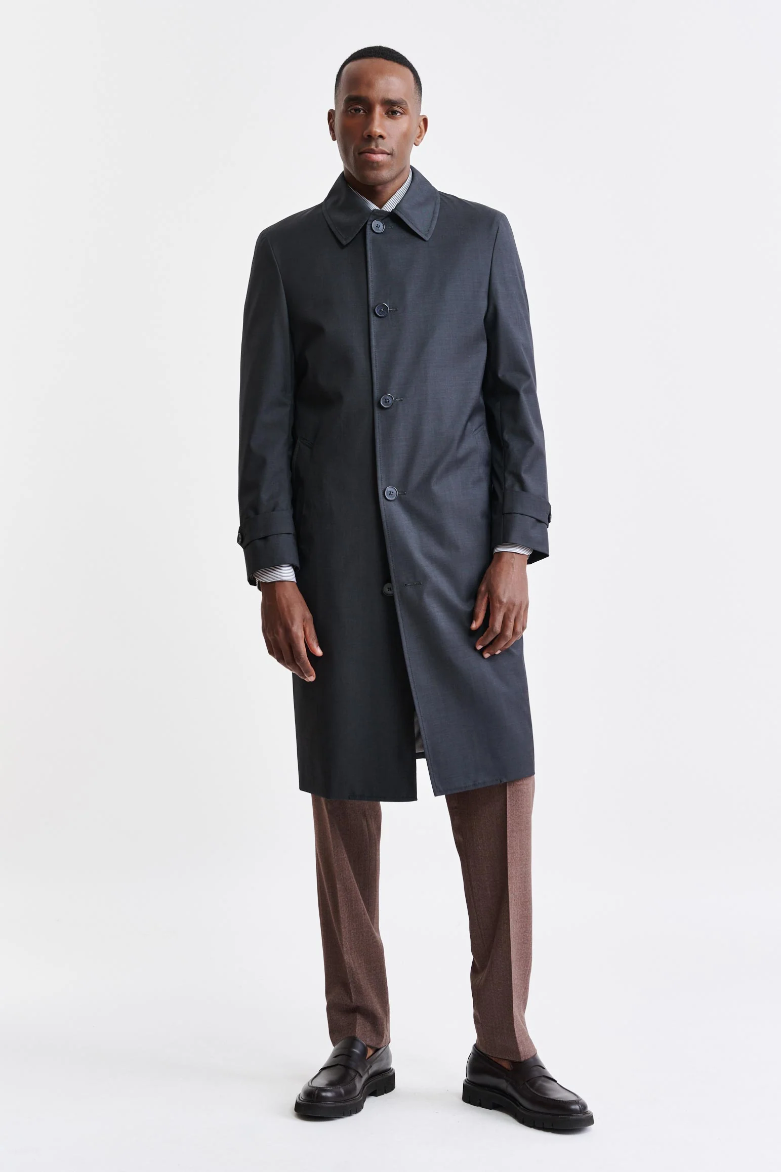 Taupe Sheffield Overcoat Tech Will - Image 2
