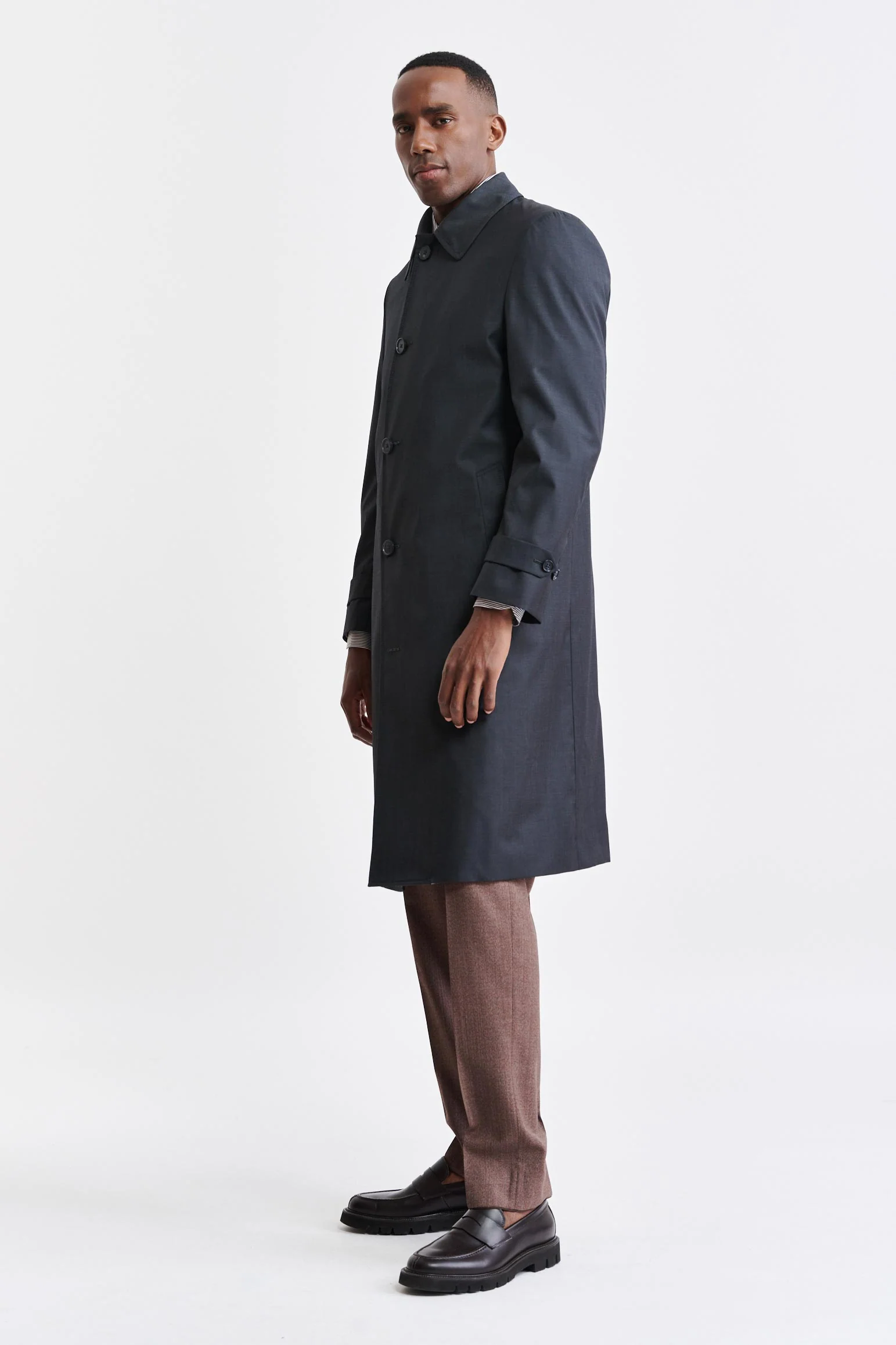 Taupe Sheffield Overcoat Tech Will - Image 3
