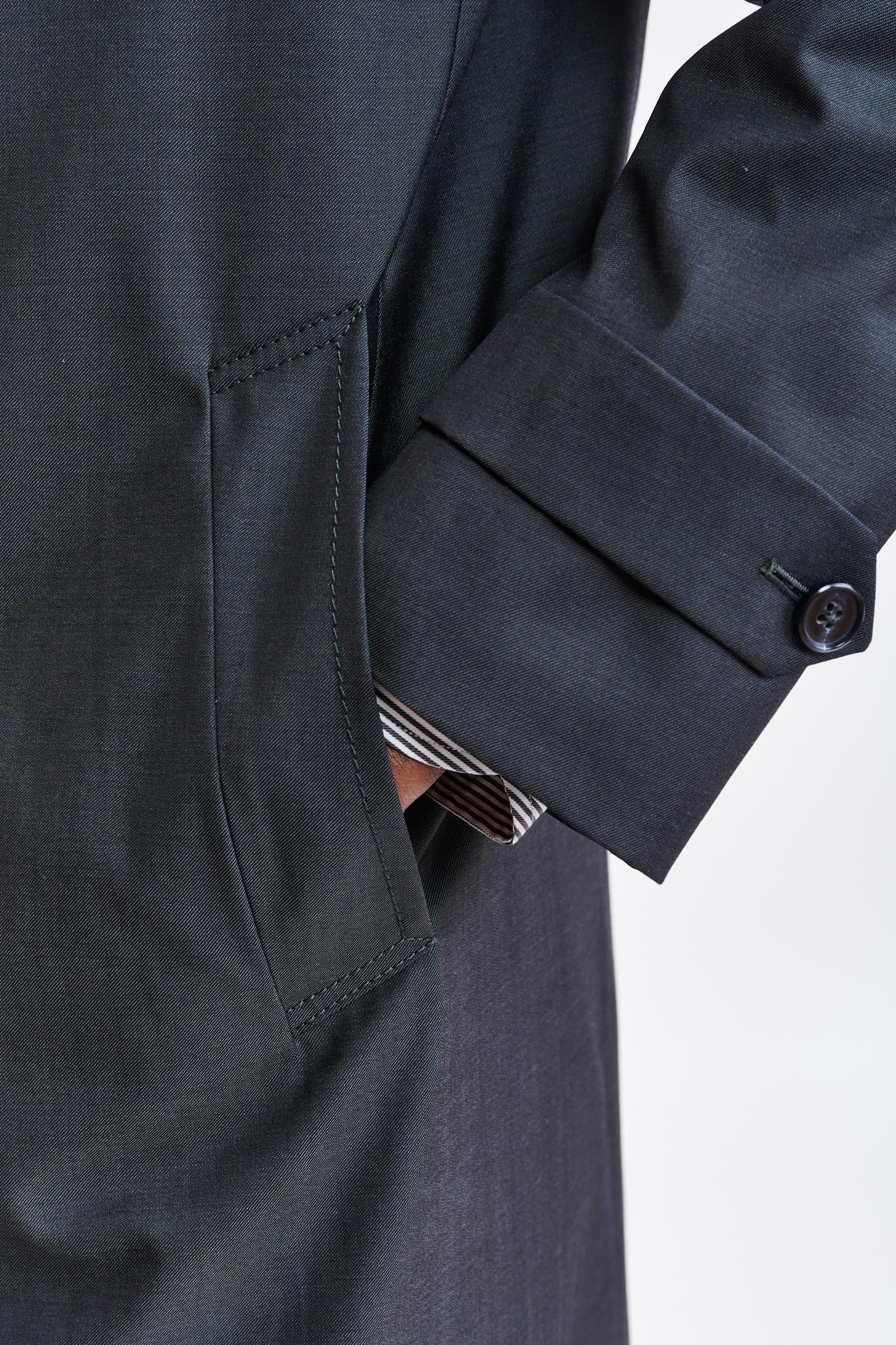 Taupe Sheffield Overcoat Tech Will - Image 5