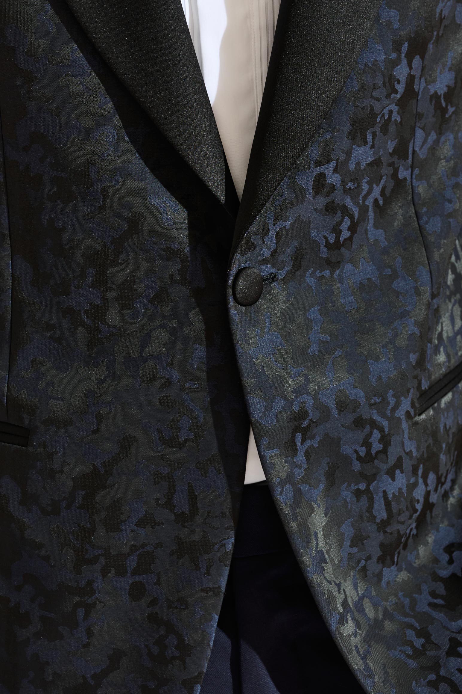 Camouflage Blue Tuxedo Festival - Image 3