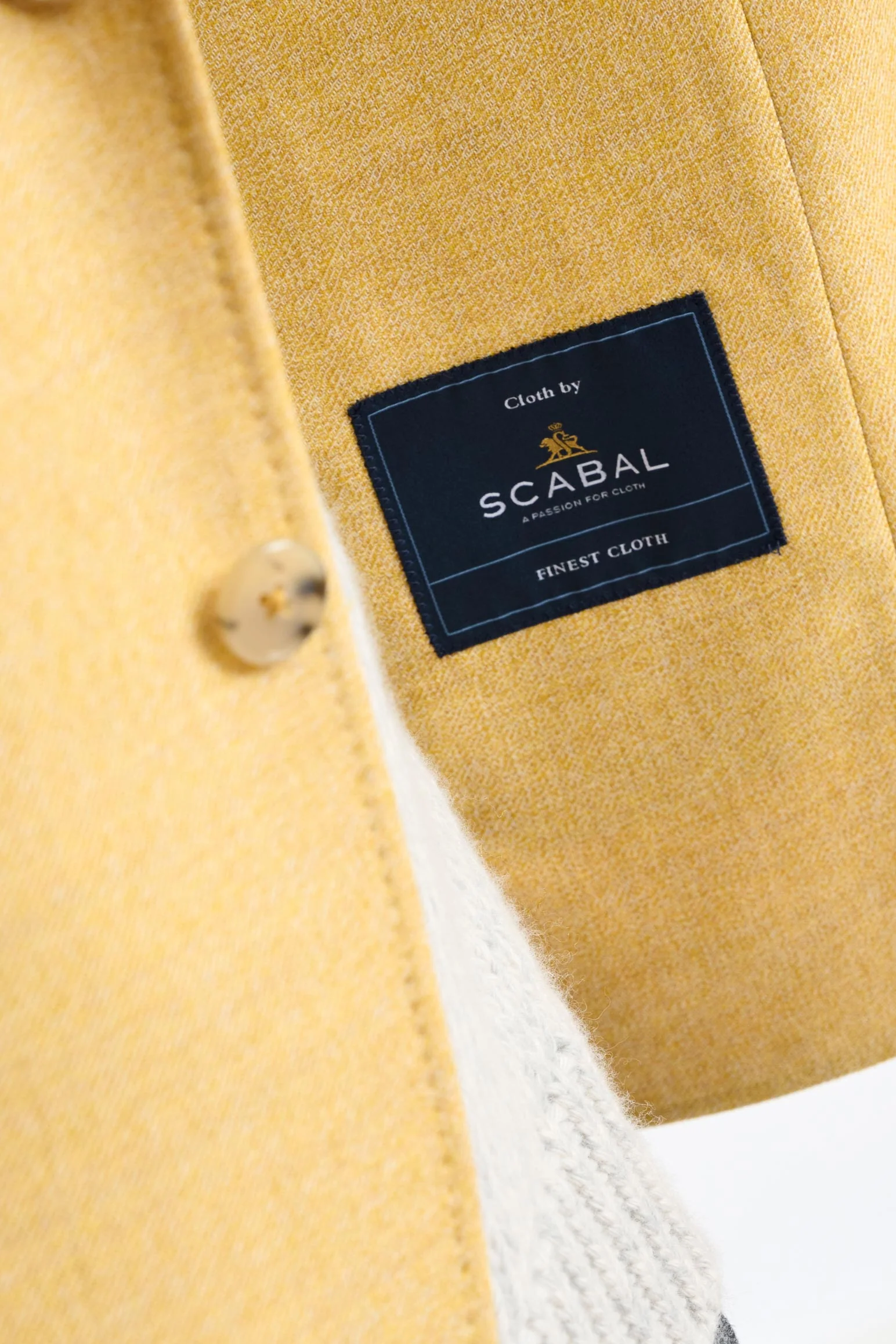 Yellow Wool Kenton Jacket Harmony - Image 4