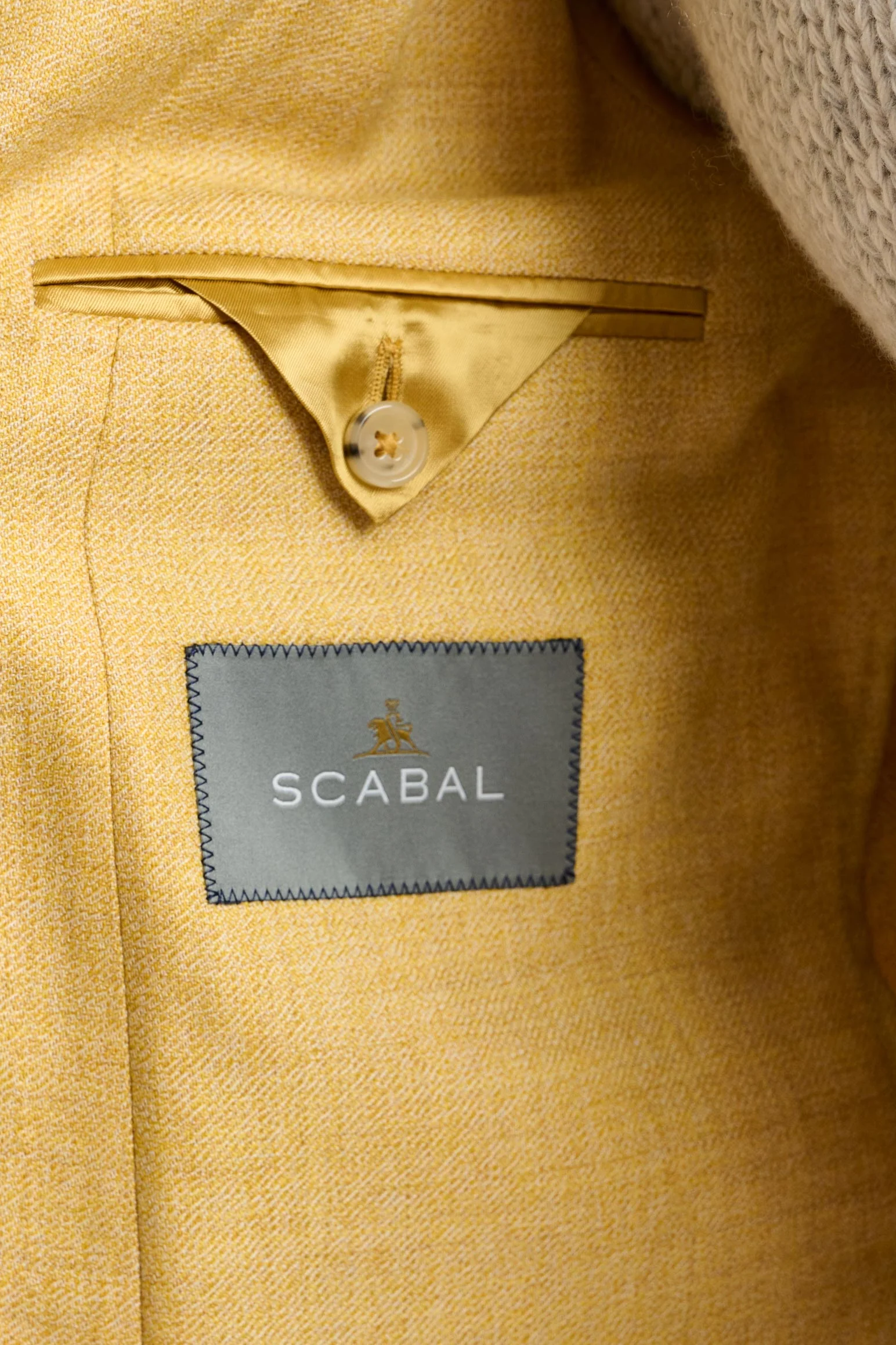 Yellow Wool Kenton Jacket Harmony - Image 5
